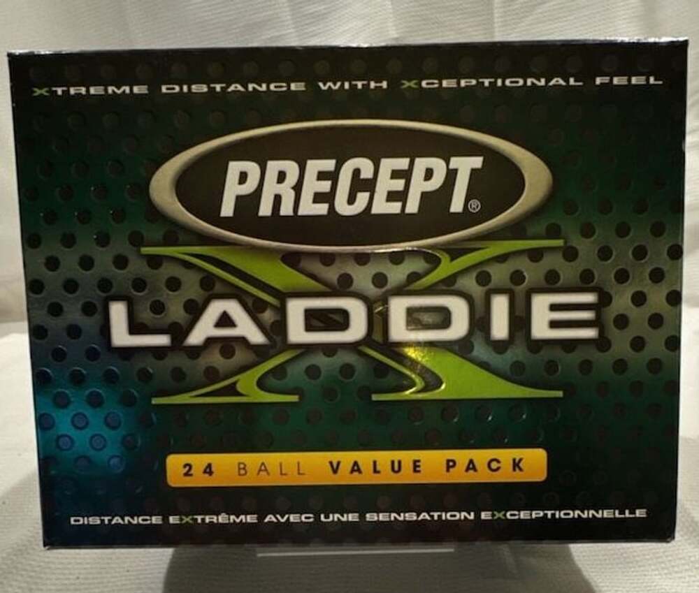 Precept Laddie X Extreme Distance Golf Balls 24 Ball Value Pack New